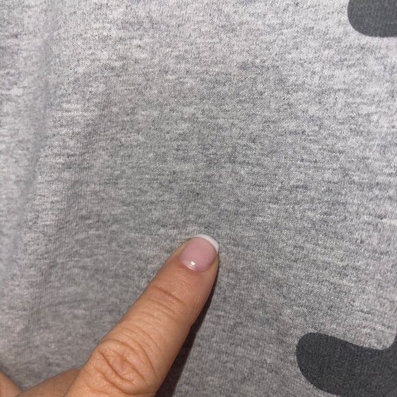 Vintage Mens Tee Shirt Size XL Gray Sexy Betty Boop I love New York Printed - Picture 5 of 6